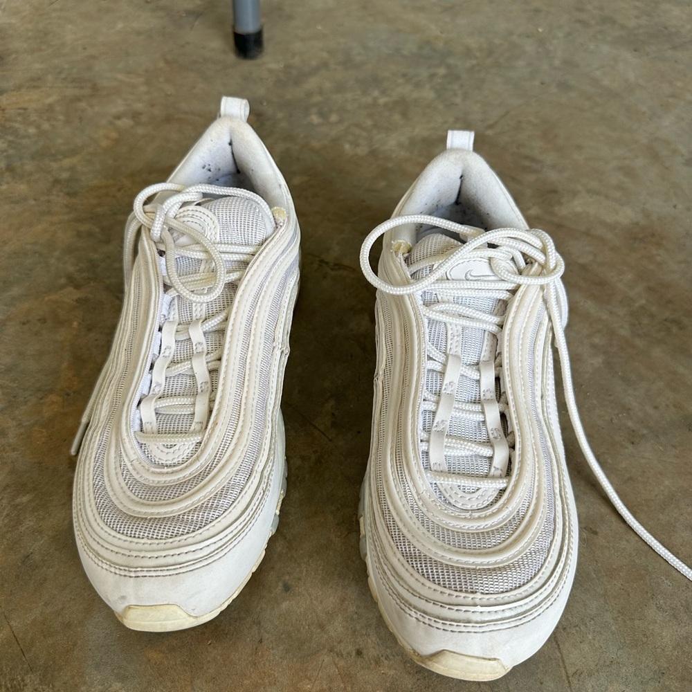 Nike White Air Max 97 Sneakers